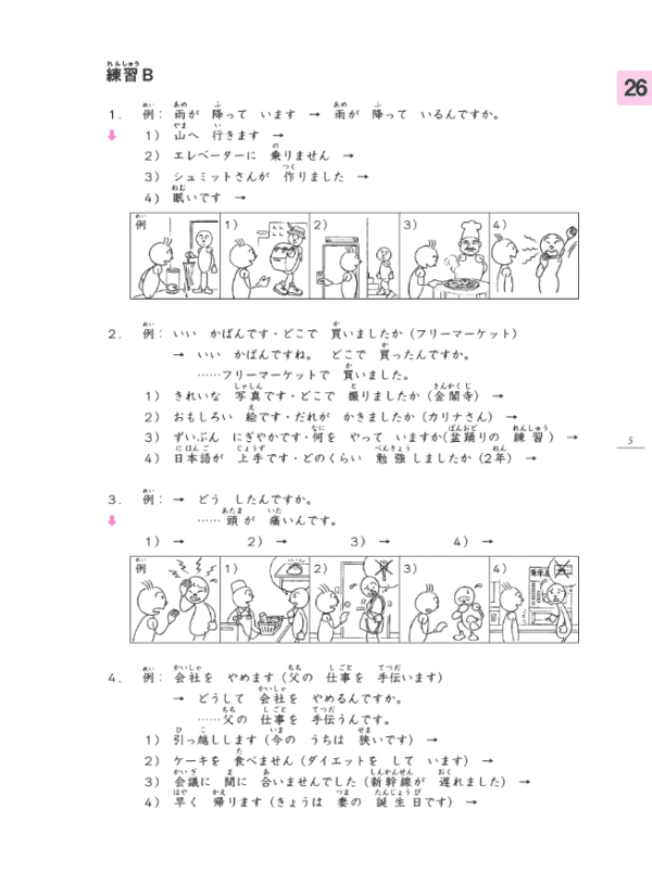 Sample Minna no Nihongo 2 Beginners