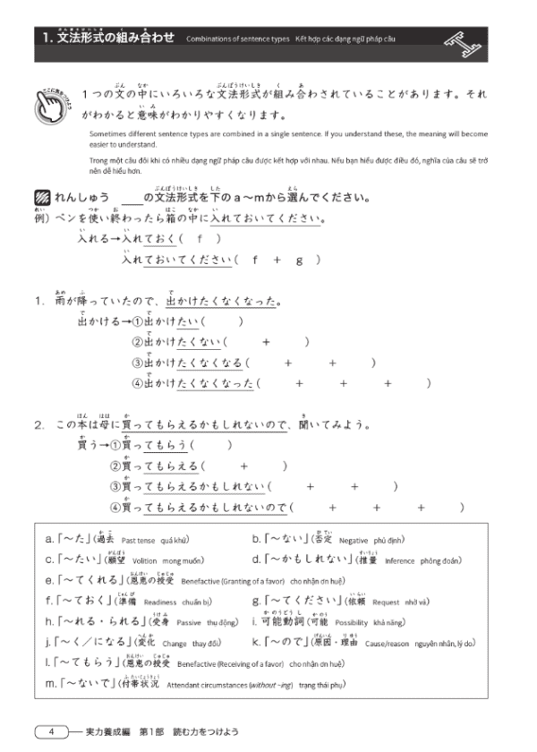 Sample 3 New Kanzen Master Compréhension écrite JLPT N4