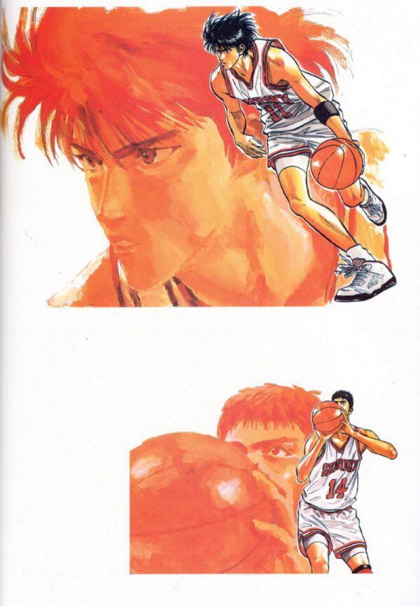 Extrait de l'artbook Illustrations de Takehiko Inoue (Slam Dunk)