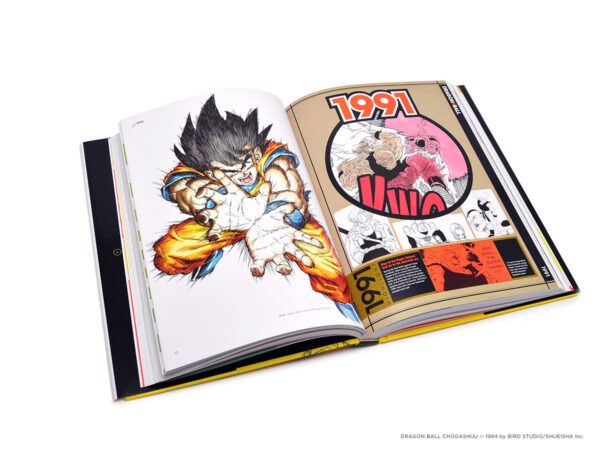 Extrait de l'artbook Dragon Ball