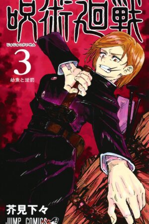 Capa Jujutsu Kaisen Volume 3