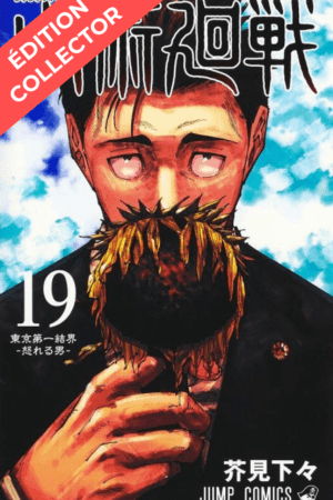 Cover of the Jujutsu Kaisen collector's volume 19
