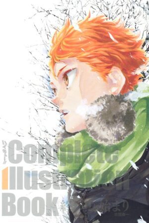 Cover of the artbook Haikyuu Complete Illustration