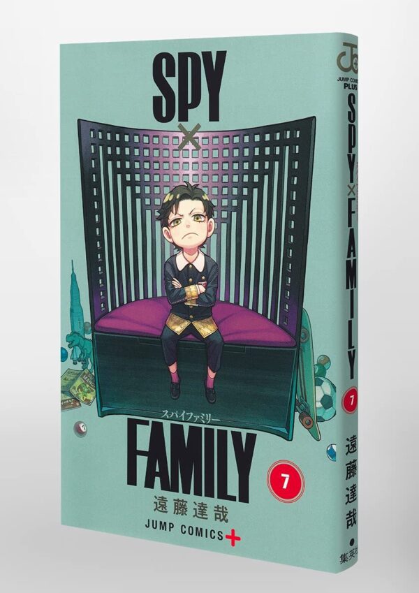 Cover and spine of volume 7 of Spy Family