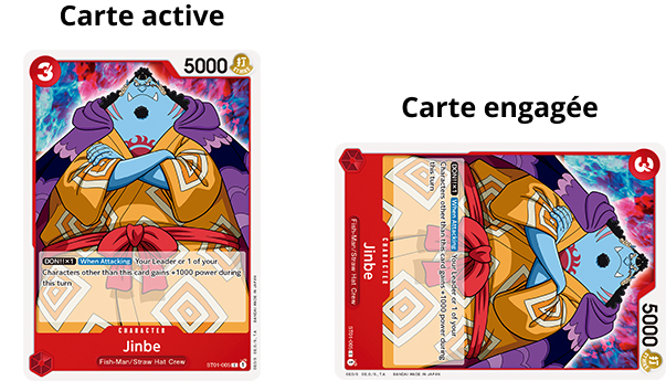 How to engage and disengage your One Piece cards