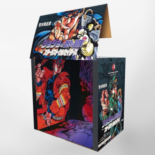 Foto do conjunto de caixas de colecionador de Jojo's Bizarre Adventure Stardust Crusaders