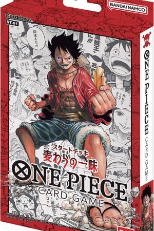 Deck de démarrage Luffy au chapeau de paille du jeu de cartes One Piece