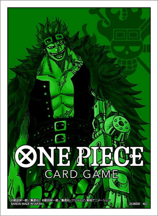 Pack de 70 sleeves Eustass Kid pour le jeu de cartes One Piece