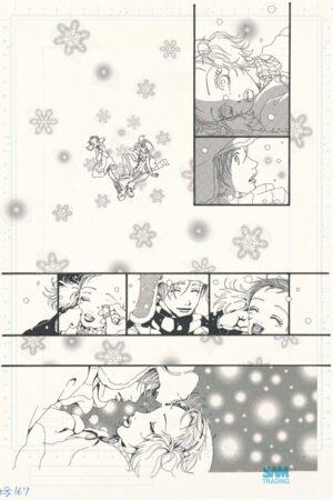 Gokinjo manga board (Mikako & Tsutomu)