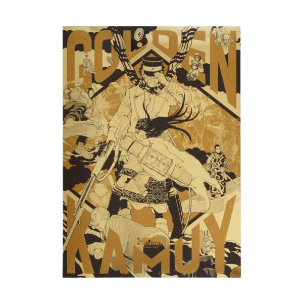 Golden Kamui Exhibition - Poster Série Gold