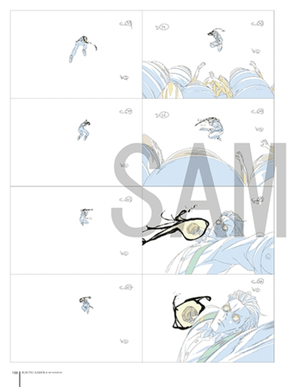Amostra 3 Jujutsu Kaisen Key Animation Vol.0