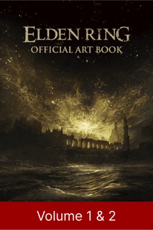 Livro de arte do Anel de Elden Volume 1 e 2