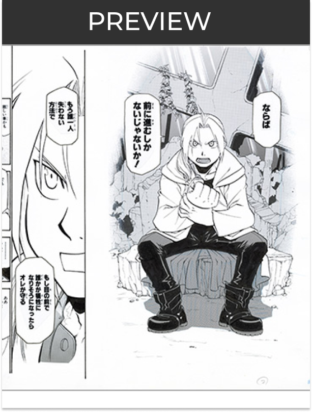 Fullmetal Alchemist (Edward) manga board - momozaru