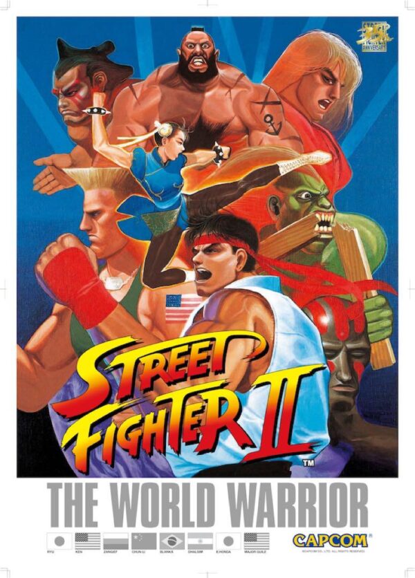 Street Fighter The World Warrior Poster