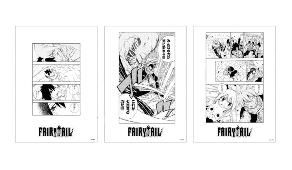 Planche de manga Fairy Tail - Set 1