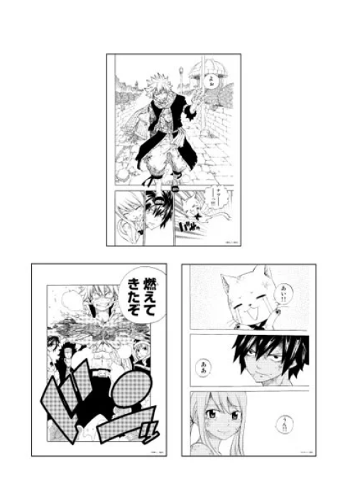 Manga board Fairy Tail Set 4 - momozaru
